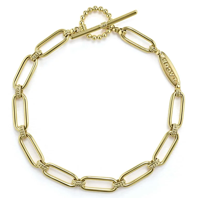 18K Gold Petite Link Bracelet