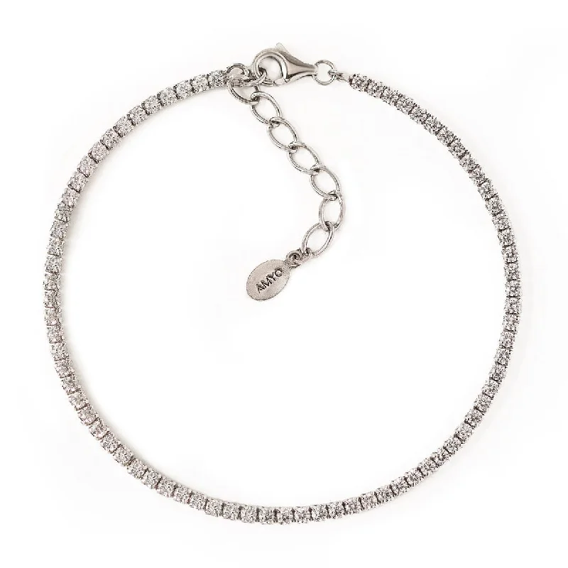 Dainty Crystal Line Bracelet