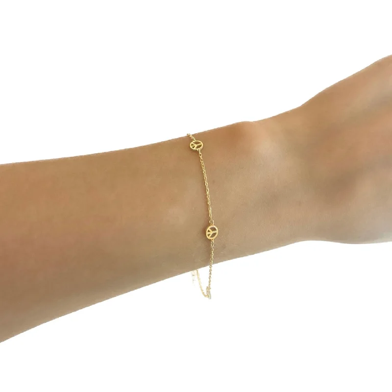 Dainty Peace Bracelet