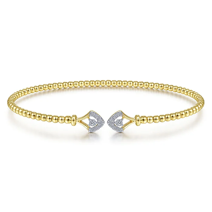 Deco Diamond Bangle