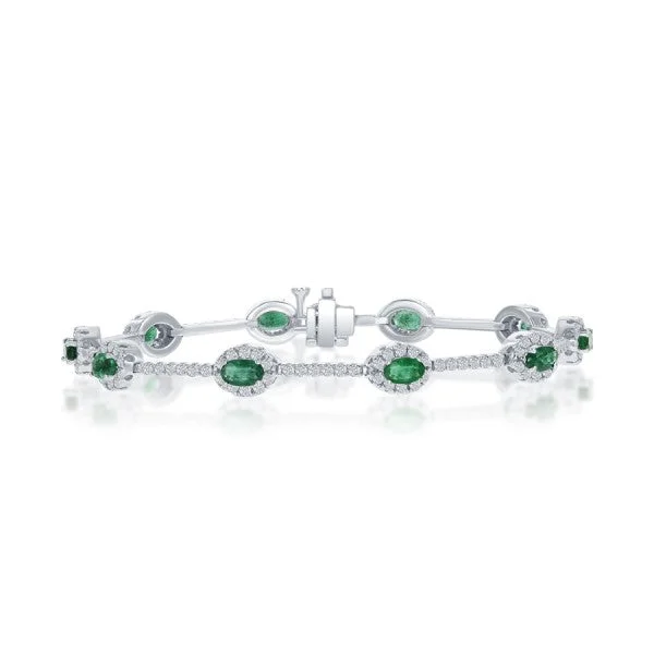 Emerald Orbit Bracelet