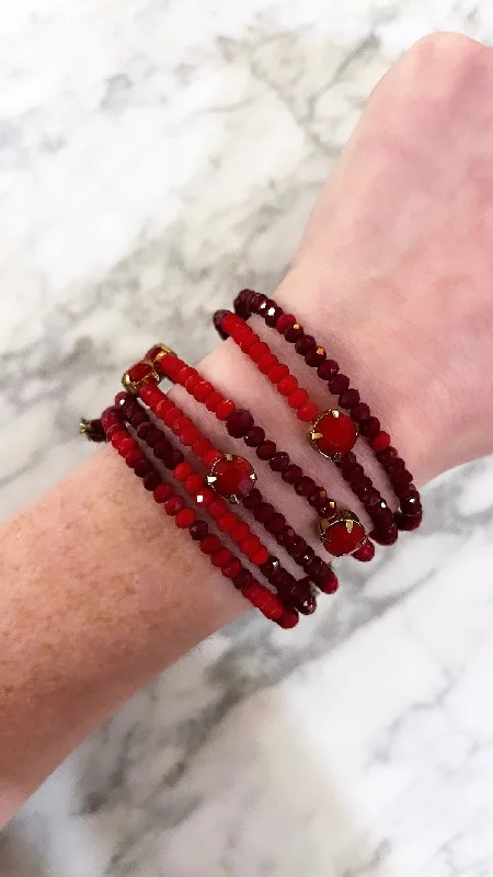 Red Cali Bangles