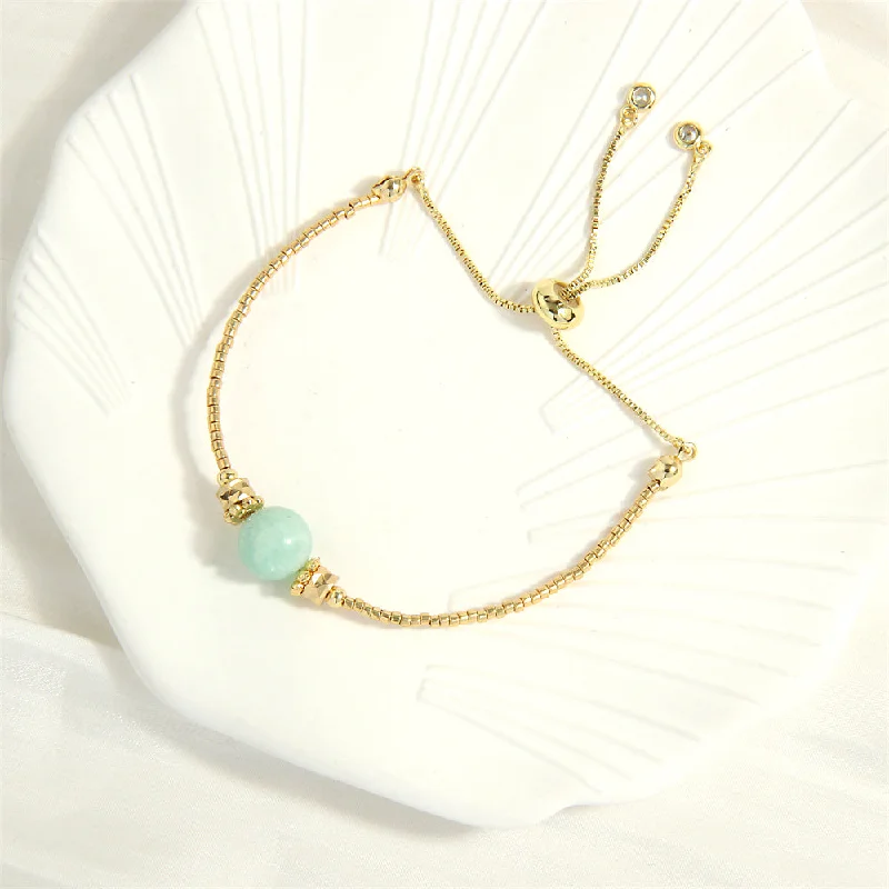 Green Tianhe Miyuki Beads Bracelet