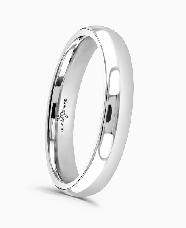 Brown & Newirth 6mm Platinum Wedding Band