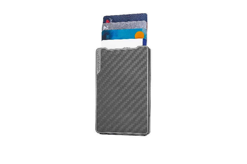 Groove Wallet® Carbon Fiber - Gun Metal