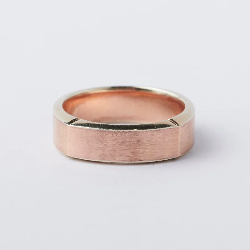 Two-Tone Designer Square Band