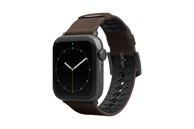 Vulcan Ascent - Brown Apple Leather Watch Band